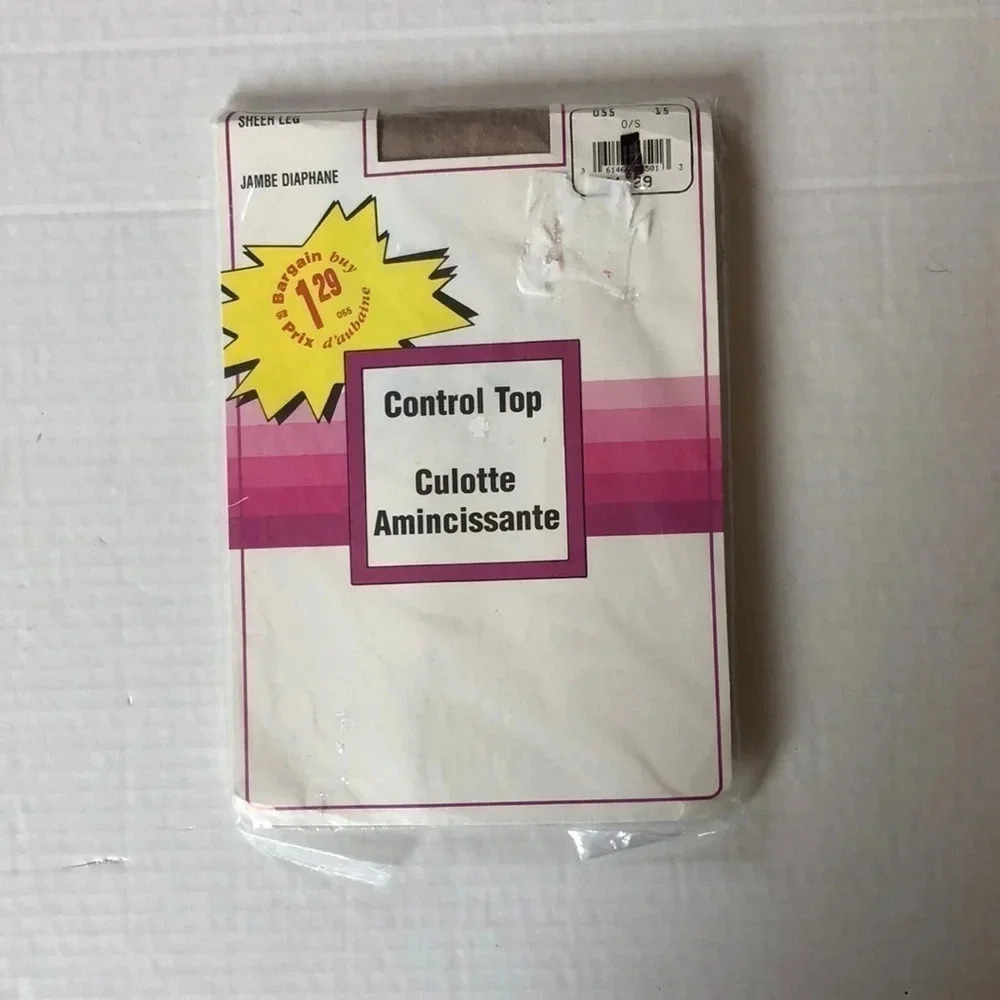 Vtg Sealed Nude Pantyhose
